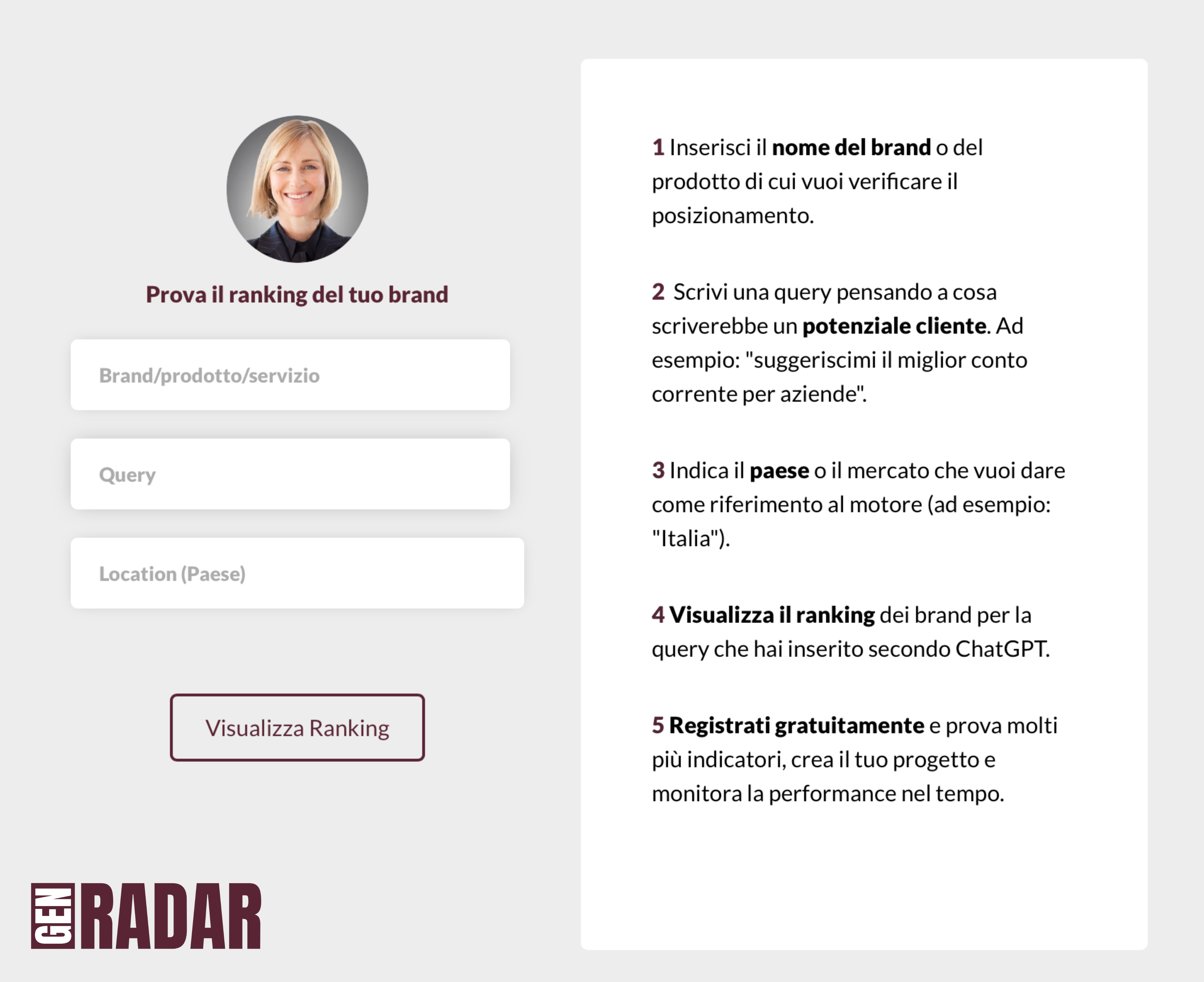 Home page GenRadar